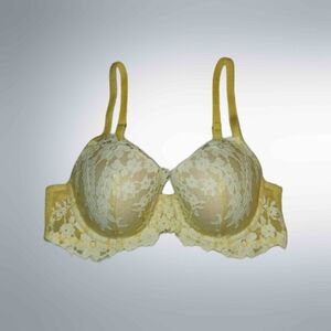 VICTORIA'S SECRET DREAM ANGELS FLORAL FISHNET LACE BRA 💛💛💛